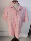 Tu Large Regular Fit Pink Short Sleeve Shirt