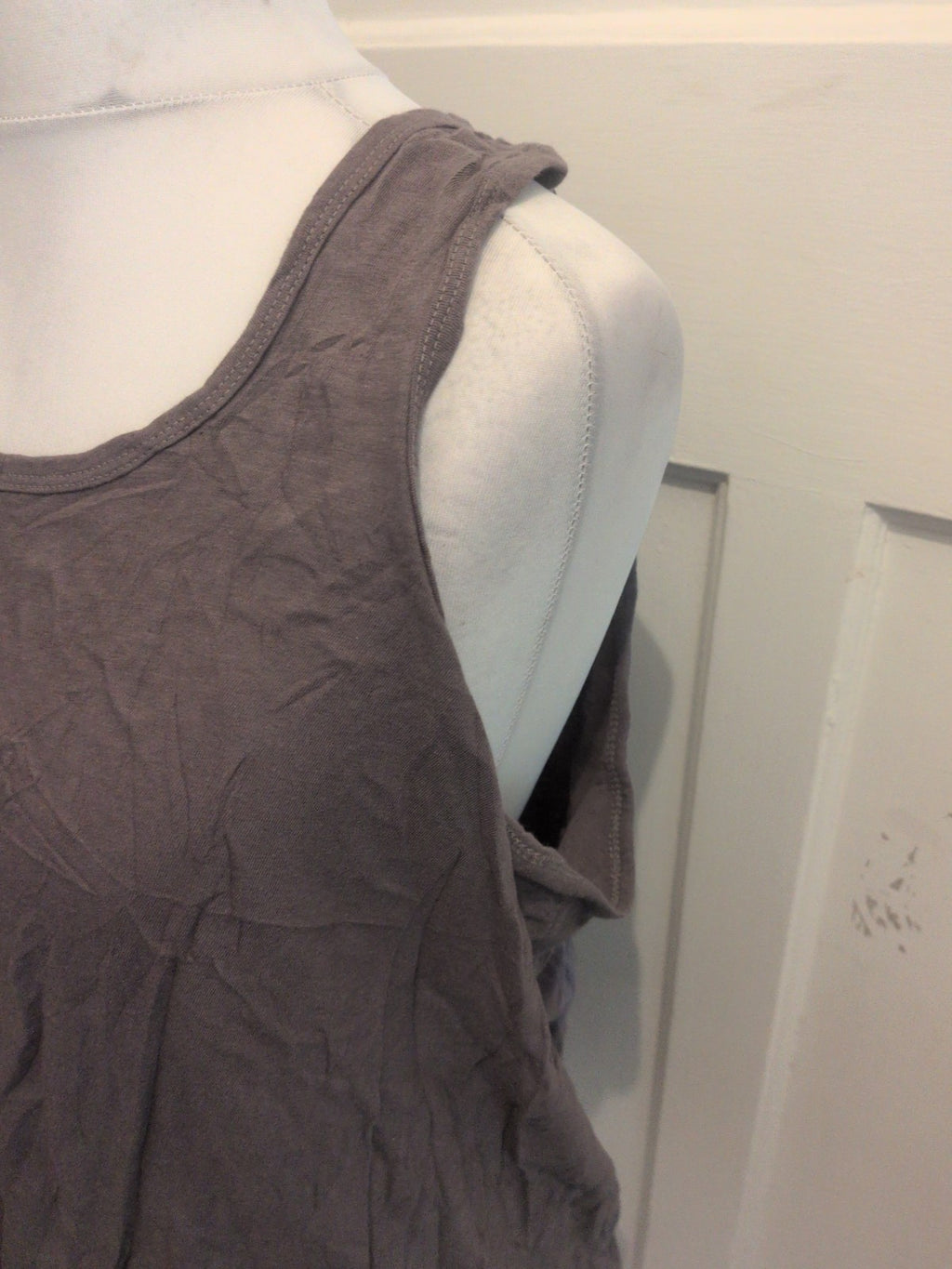 Payden 3XL Mink Sleeveless Jersey Vest