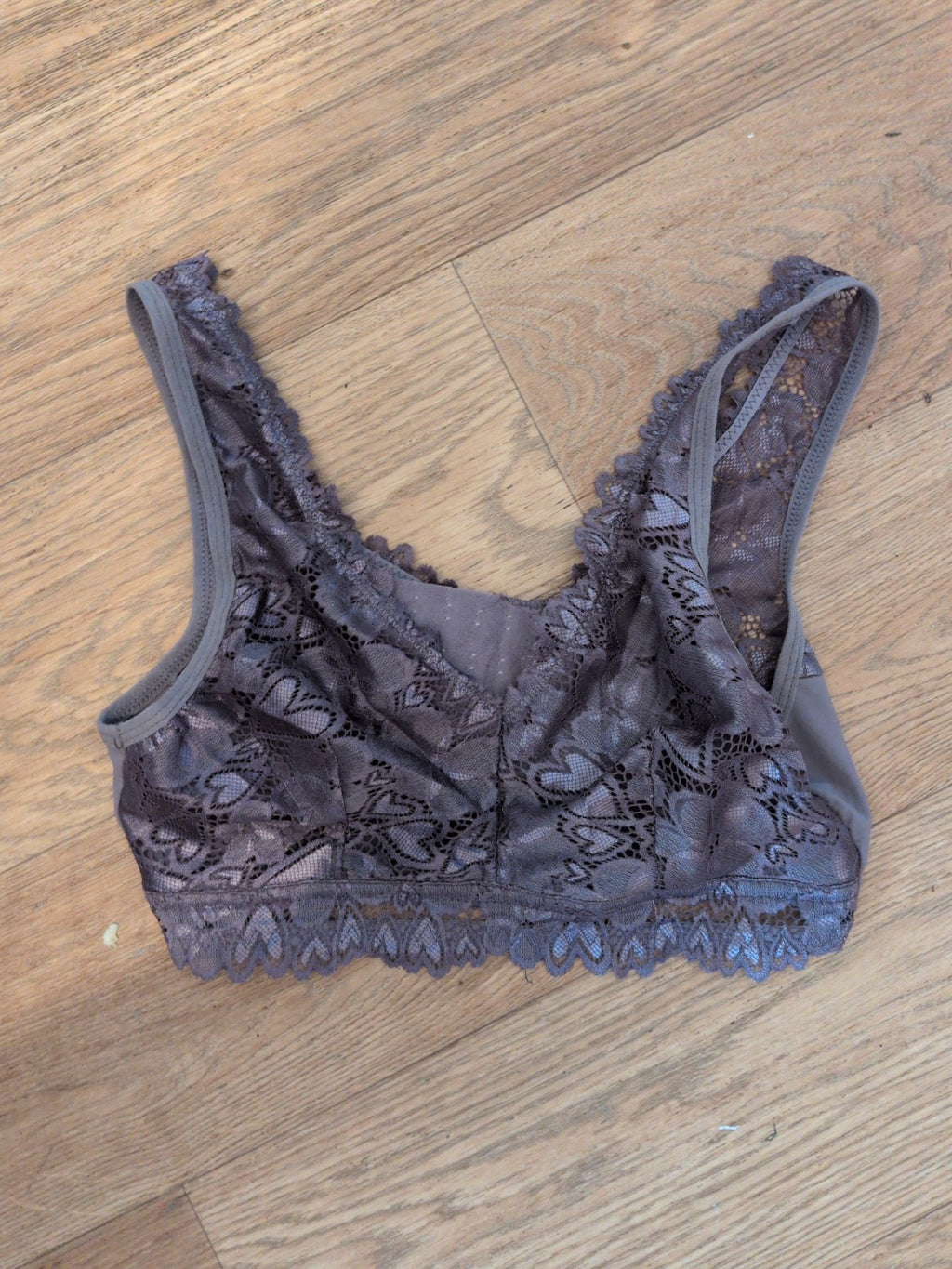 Medium Purple No Wire No Pad Bra