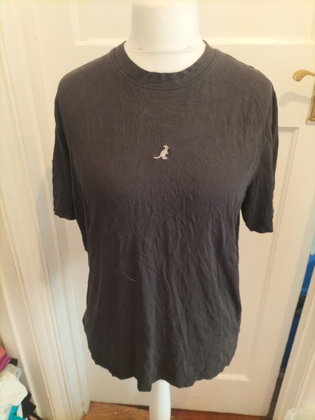 Kangol Medium Black Short Sleeve T-shirt