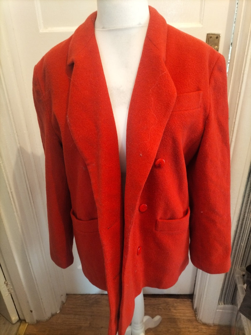 Ladies Size 14 Orange Lined Jacket