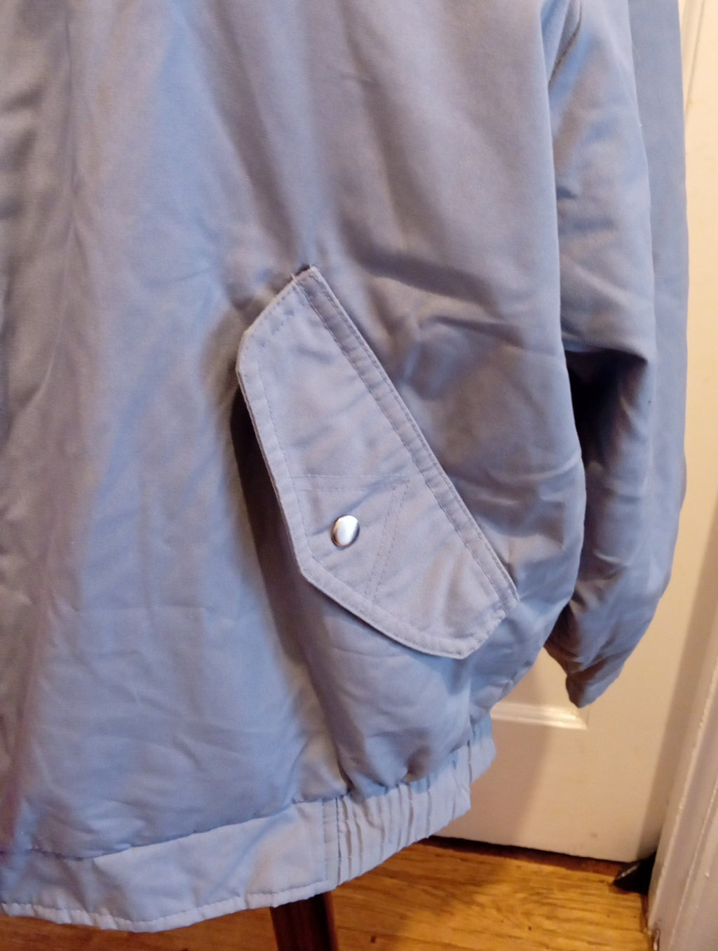 Mens Casual Wear Size Medium Grey Padded Lined Coat