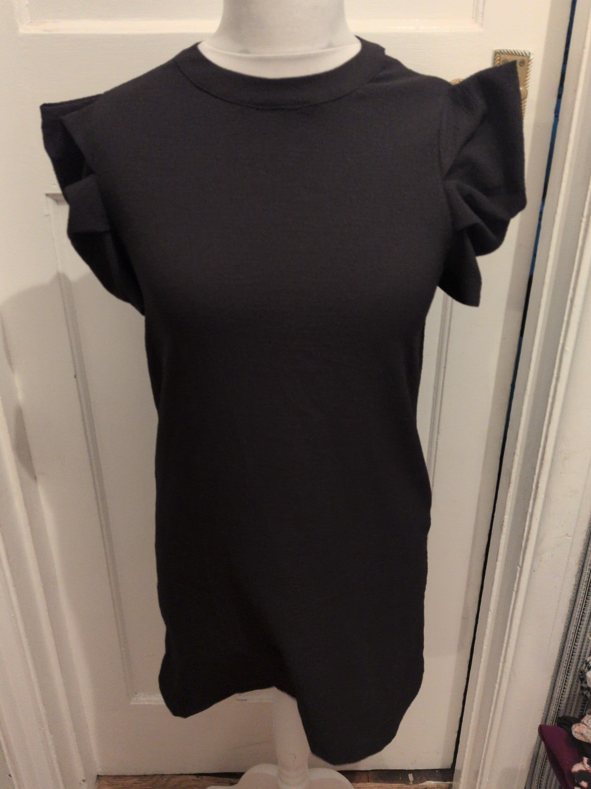 Emery Rose Medium Black Short Sleeve Dress