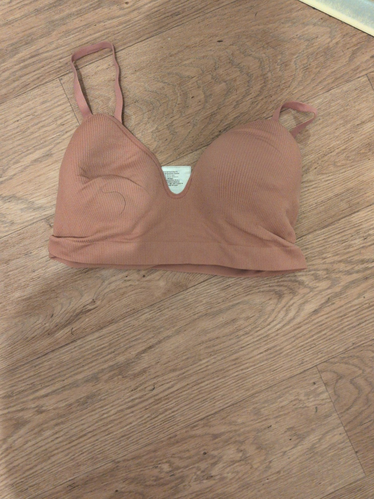 Ladies H&M Size 10 Pink Blush Bra