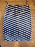 Ladies Tu Size 8 Loveheart Detail Knee Length Skirt
