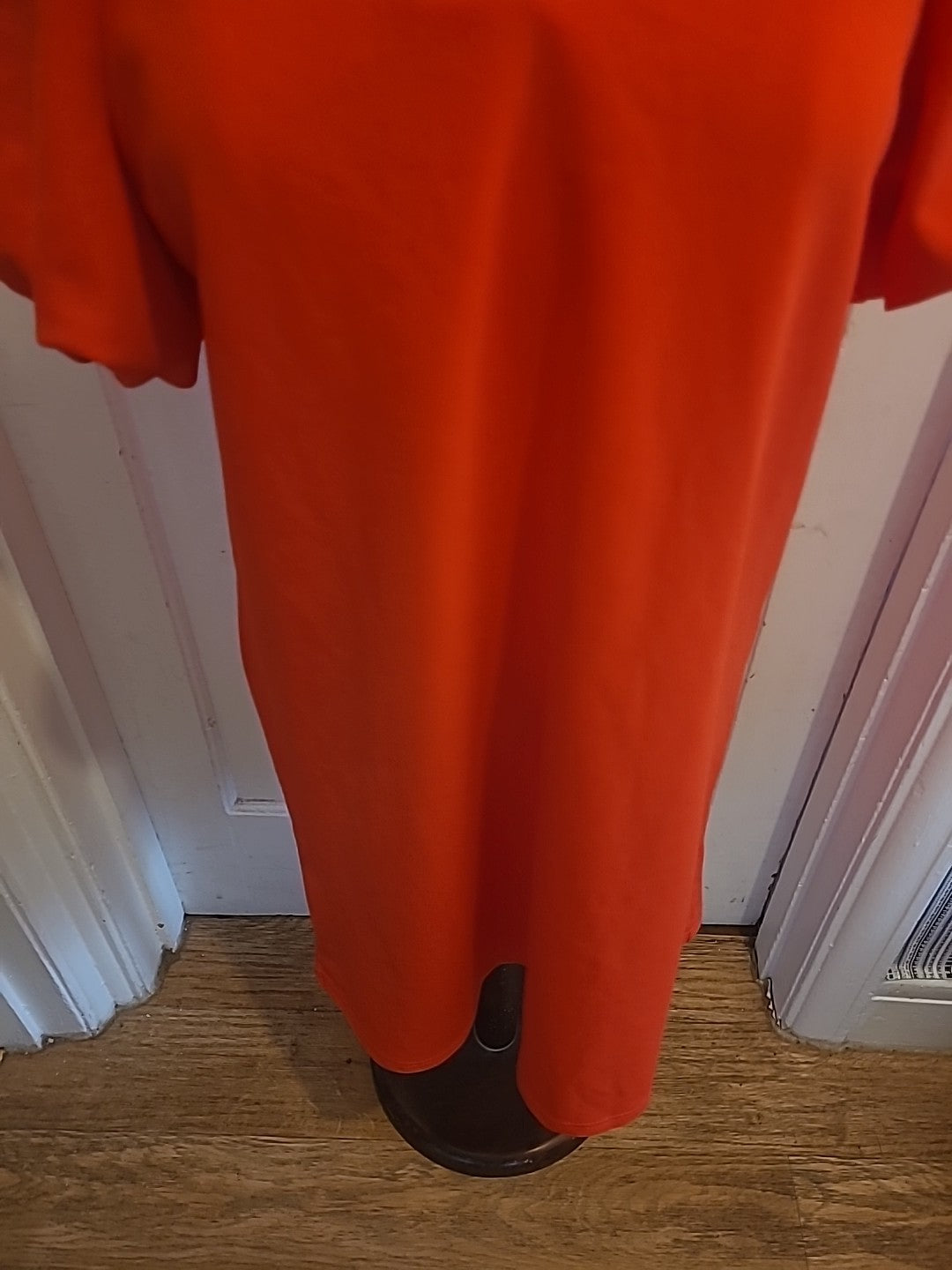 Ladies Shein Size Medium Red Short Sleeved Dress