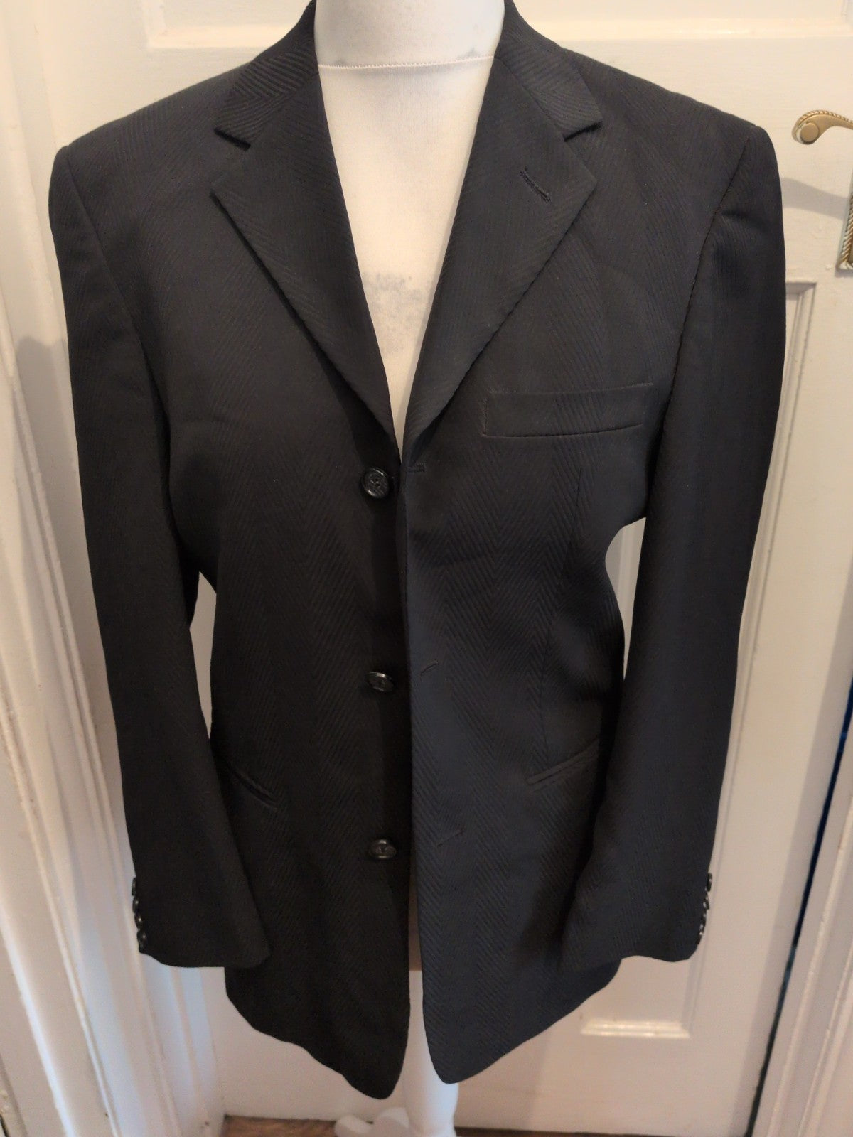Geovani 48 Black Suit Jacket