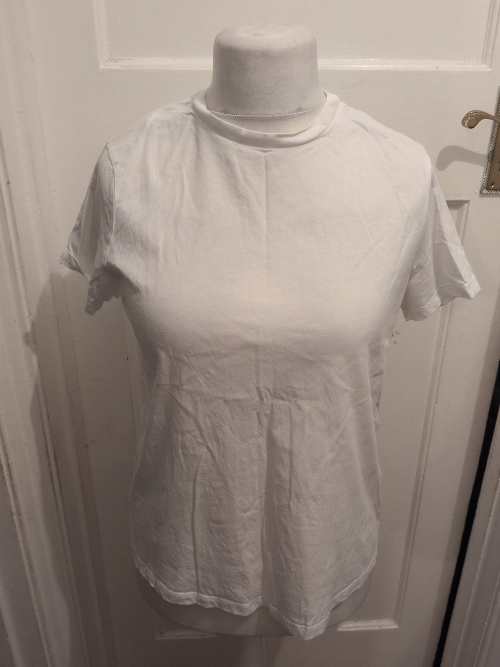 Ladies ASOS Size 12 White Short Sleeve T-shirt