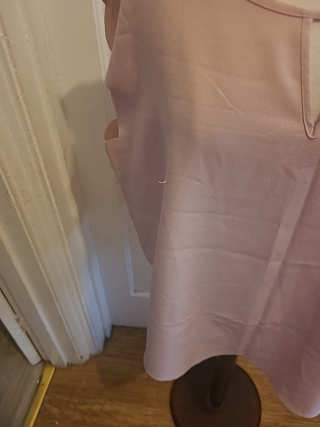 Ladies Shein 4xl Blush Short Sleeve Blouse