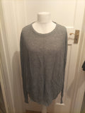 Mens Primark Size XL Grey Marl Long Sleeved Pullover Jumper