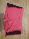 Ladies Nike Size Large Pink Gym Hot Pants Slight Stretch