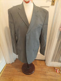 Mens Marks And Spencer Size 40" Grey Lined Padded Blazer