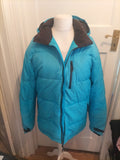Trespass Large Blue Puffer Coat Weatherproof