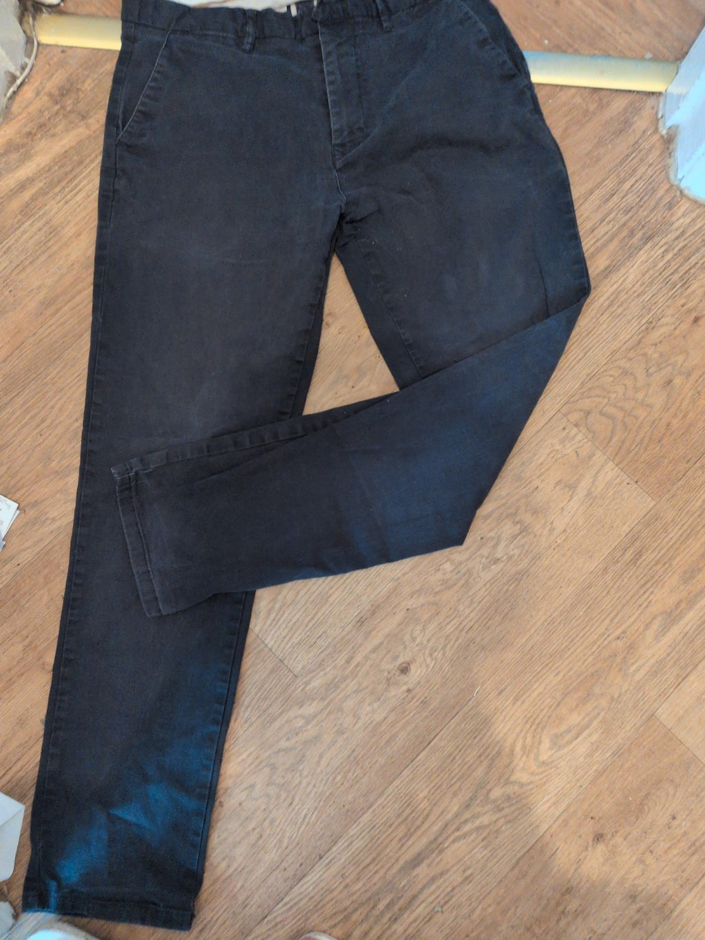 Next Premium 34R Navy Chino Trousers