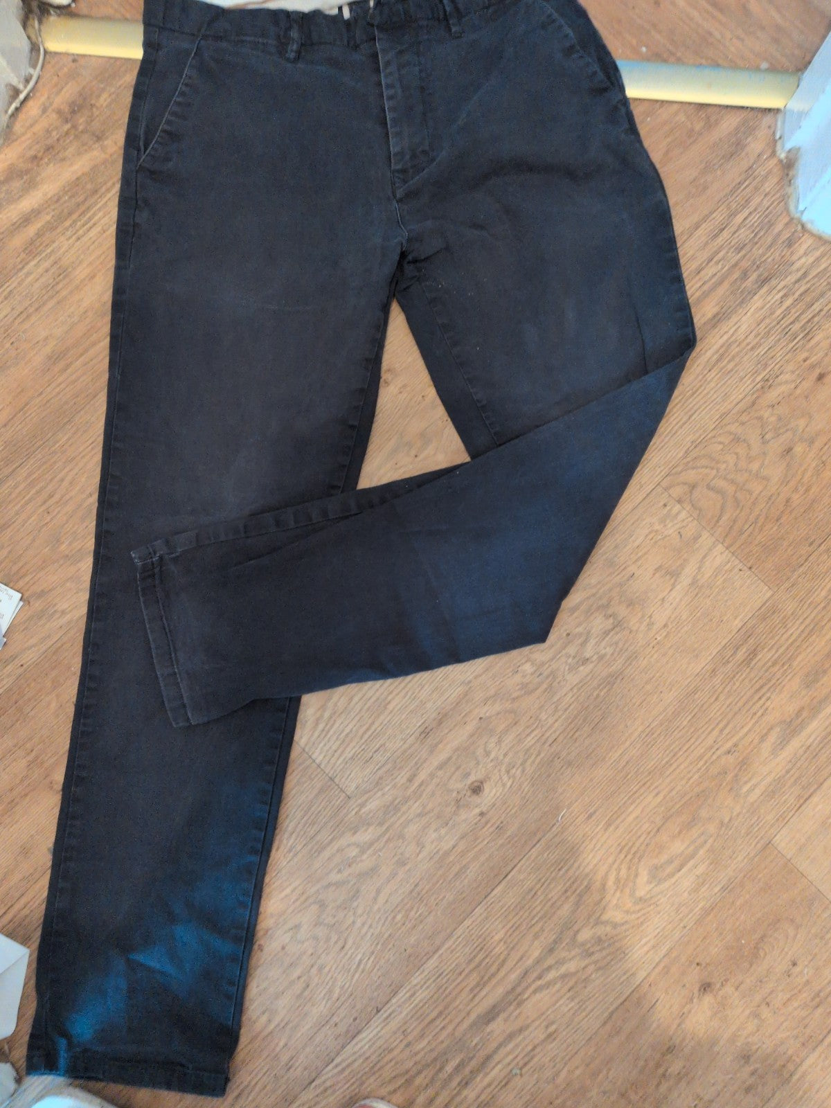 Next Premium 34R Navy Chino Trousers