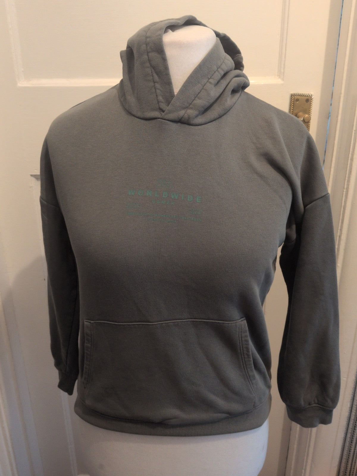 M&S 11-12 Years Green Gamer Pullover Hoodie