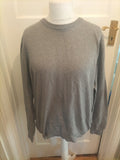 Mens M&S Size L Grey round Neck Long Sleeve Jumper Pullover