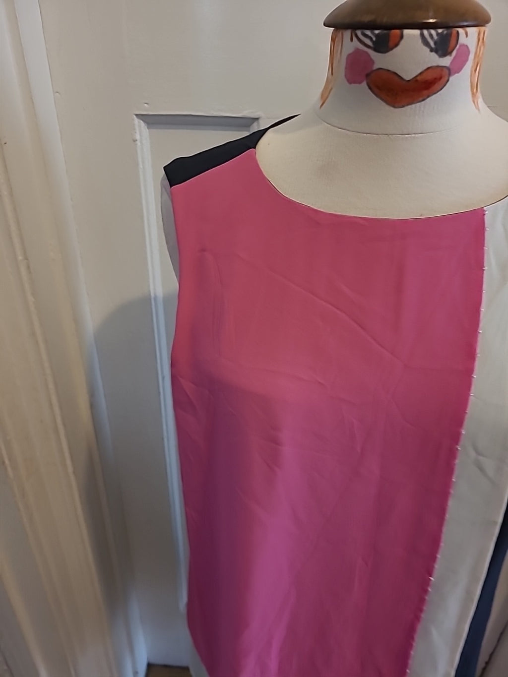 Ladies Juniper size 10 multi coloured sleeveless dress
