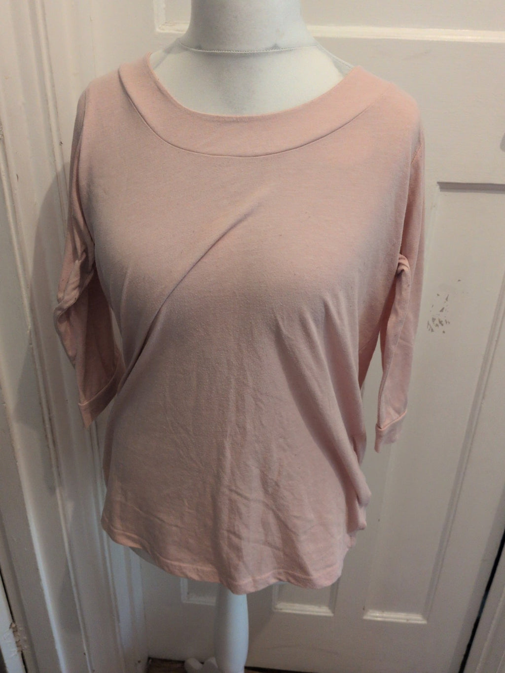 Yours 18 Pink 3/4 Sleeve T-shirt