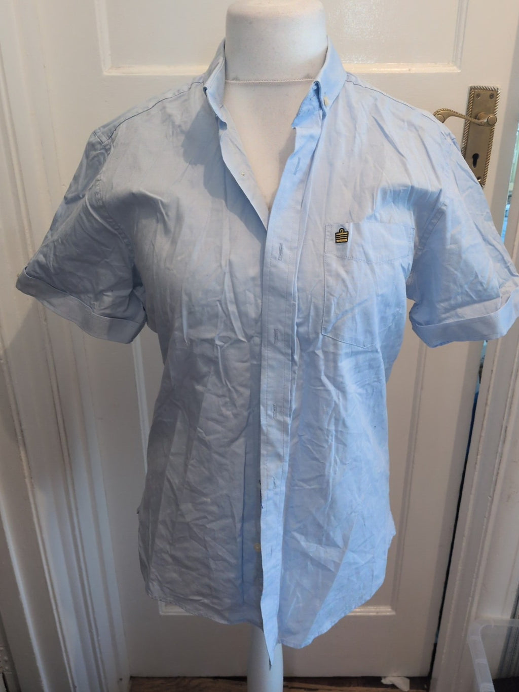Admiral Medium Blue Short Sleeve Shirt