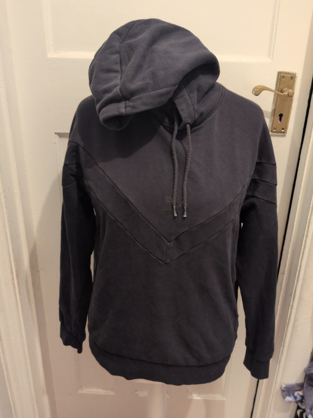 Puma Small Black Pullover Hoodie