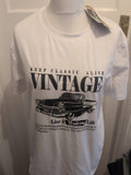 Brand New Cadillac Vintage White T-shirt medium