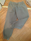 Primark Small Green Elasticated Jogger Bobbling