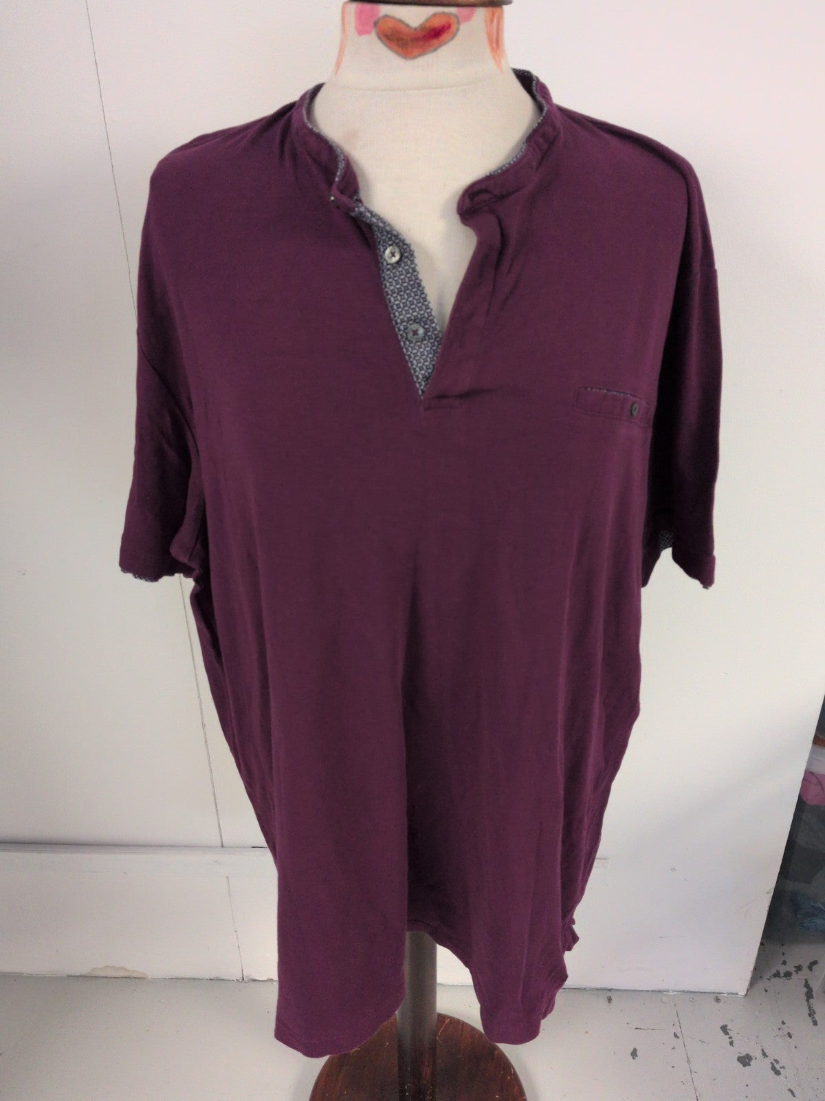 Next Signature 3XL Purple Short Sleeve Polo