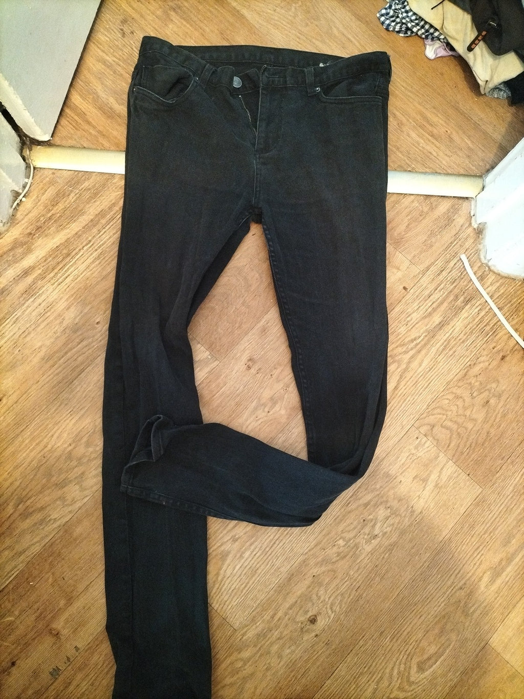 Denim&Co 34/34 Navy Skinny Jeans