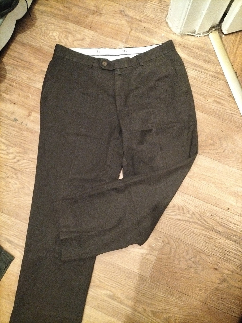 Mens D&G Size 36R" Brown Formal Trousers