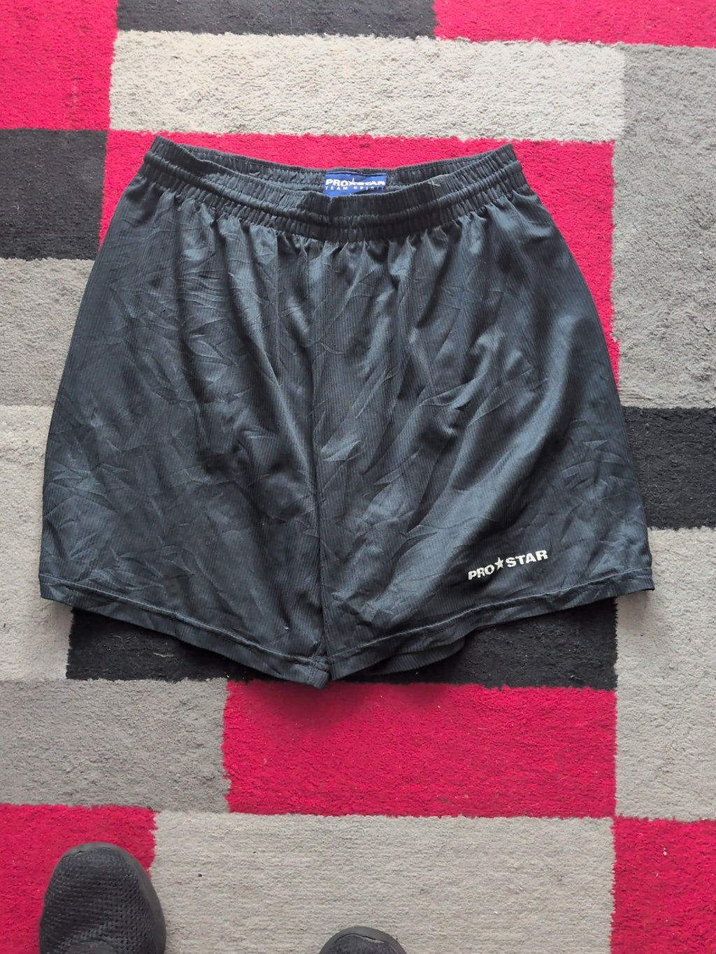 Prostar XL Black Elasticated Shorts