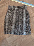 Next 6 Leopard Print Short Skirt