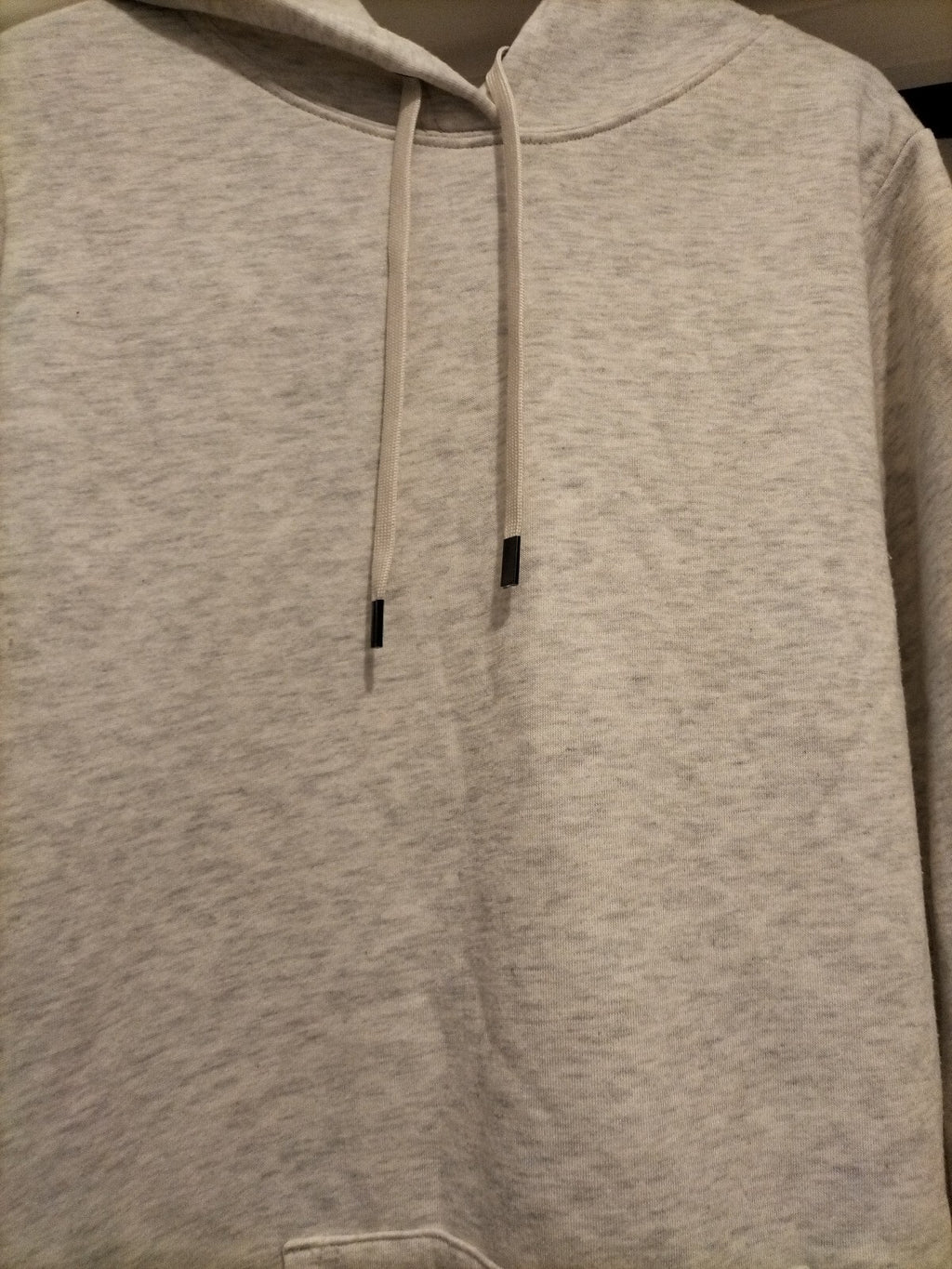 Ladies Papaya Size Small White Long Sleeved Hooded Jumper
