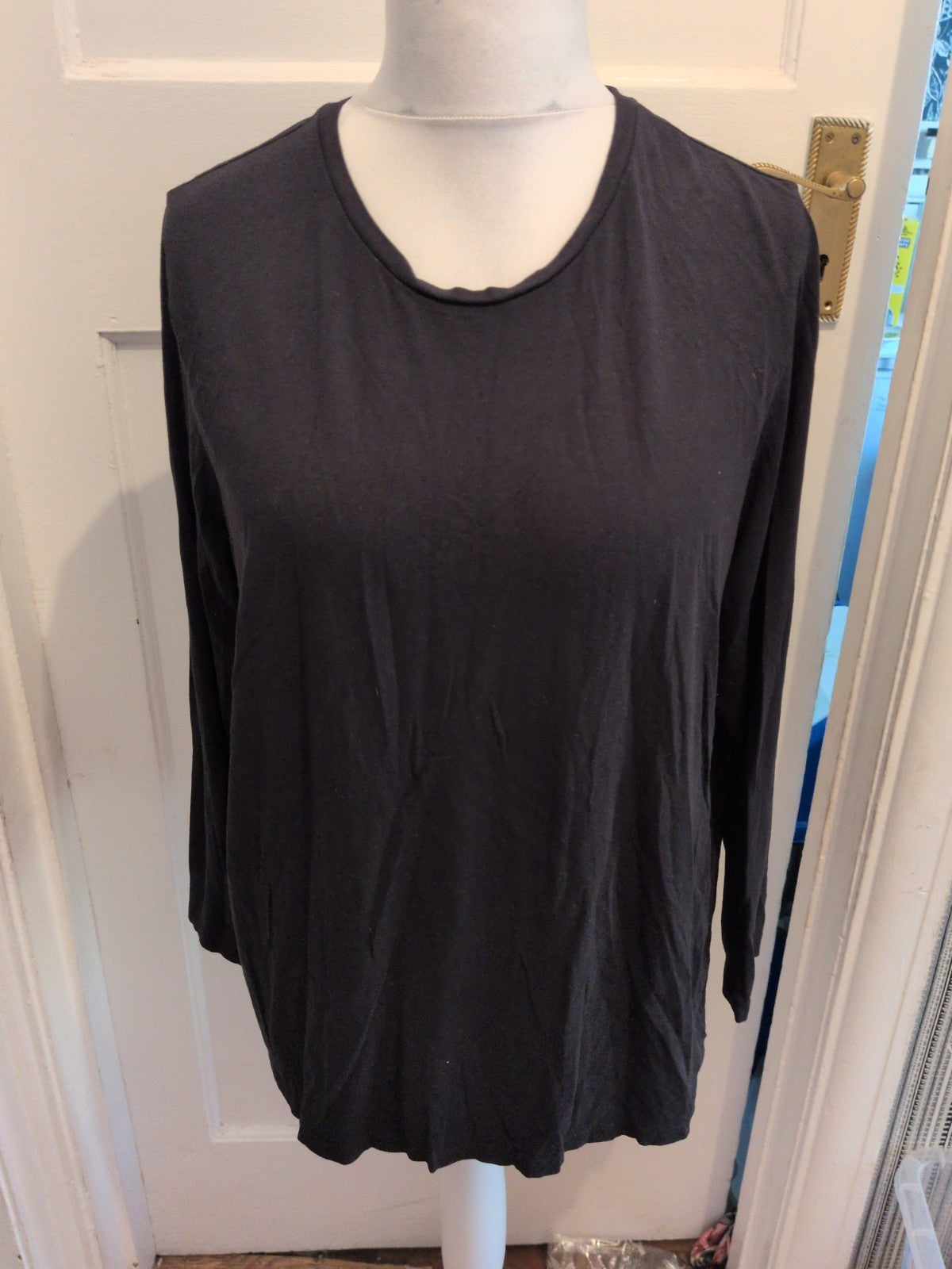 Tu 26 Slim Fit Black Long Sleeve T-shirt