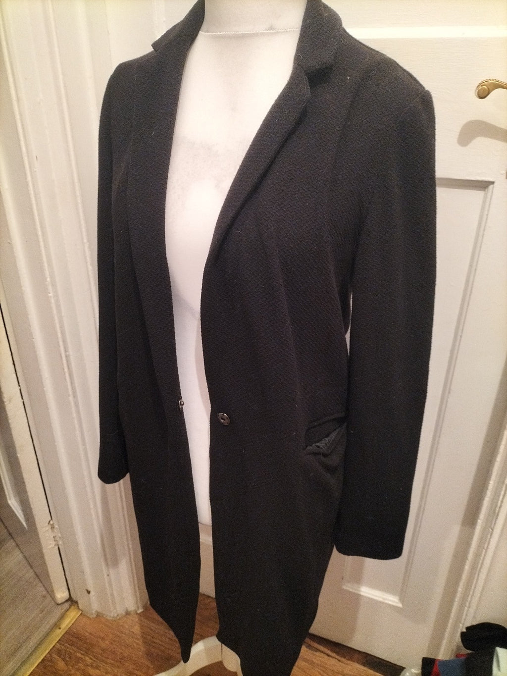 New Look 12 Black Popper Fastening Jacket