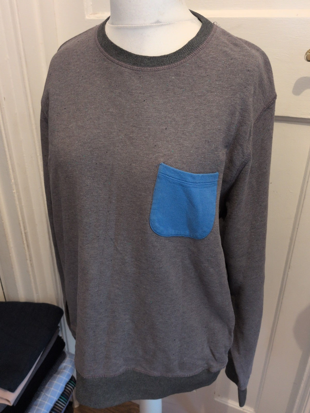 Jack&Jones 2XL Grey Long Sleeve Pullover Jumper