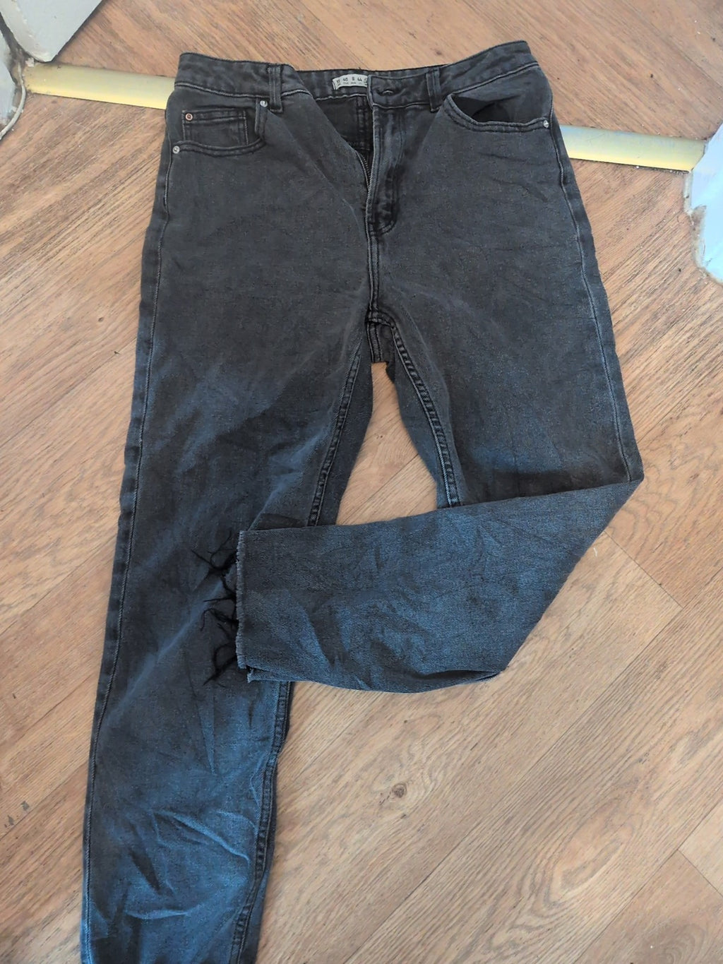 Denim+Co 12 Rough Hem Jeans