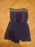 Ladies Next Size 6 Navy Sleeveless Strapless Beachwear Playsuit