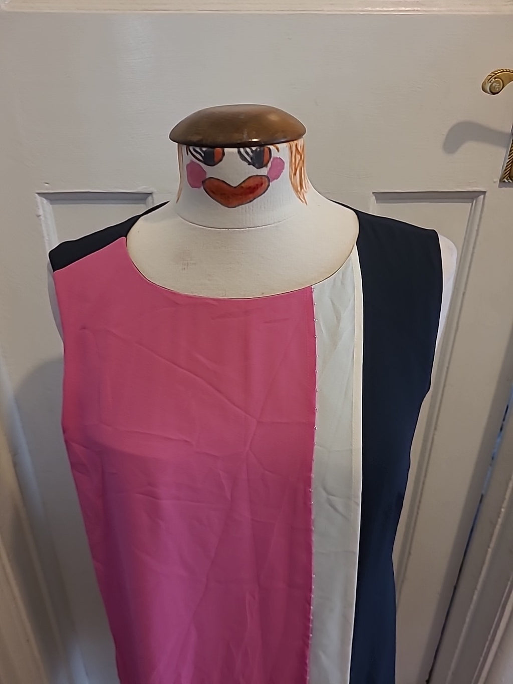 Ladies Juniper size 10 multi coloured sleeveless dress