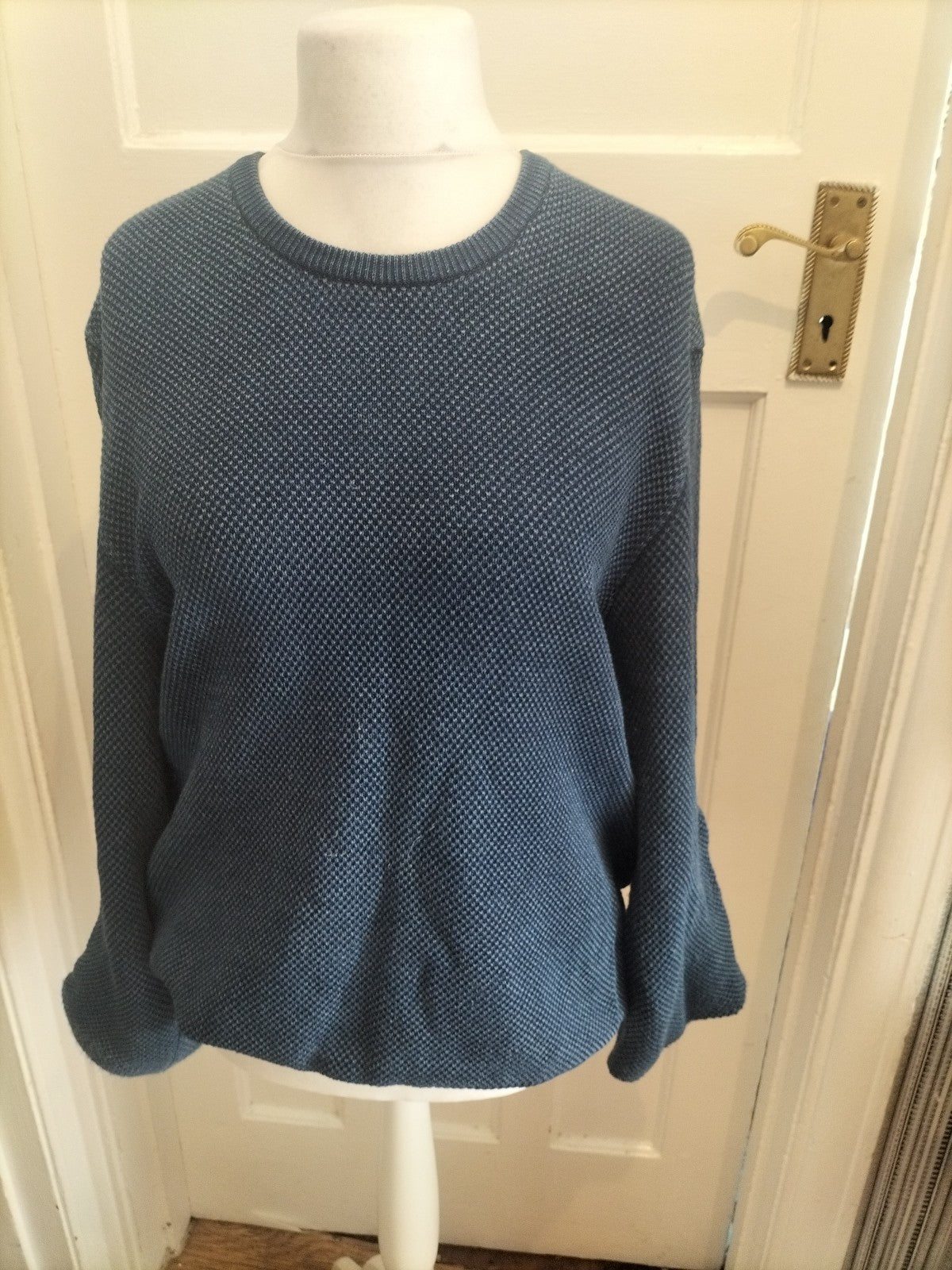 French Connection Large Regular Navy Long Sleeve Jumper