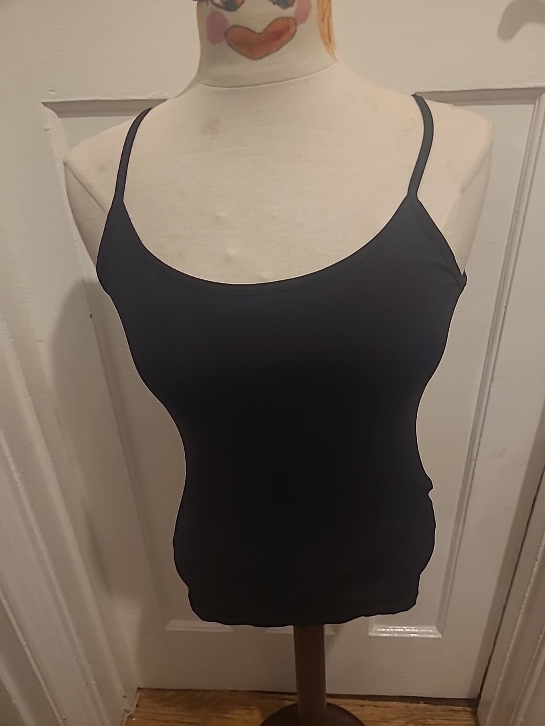 Ladies Inditex Size Small Black Sleeveless Cami Top