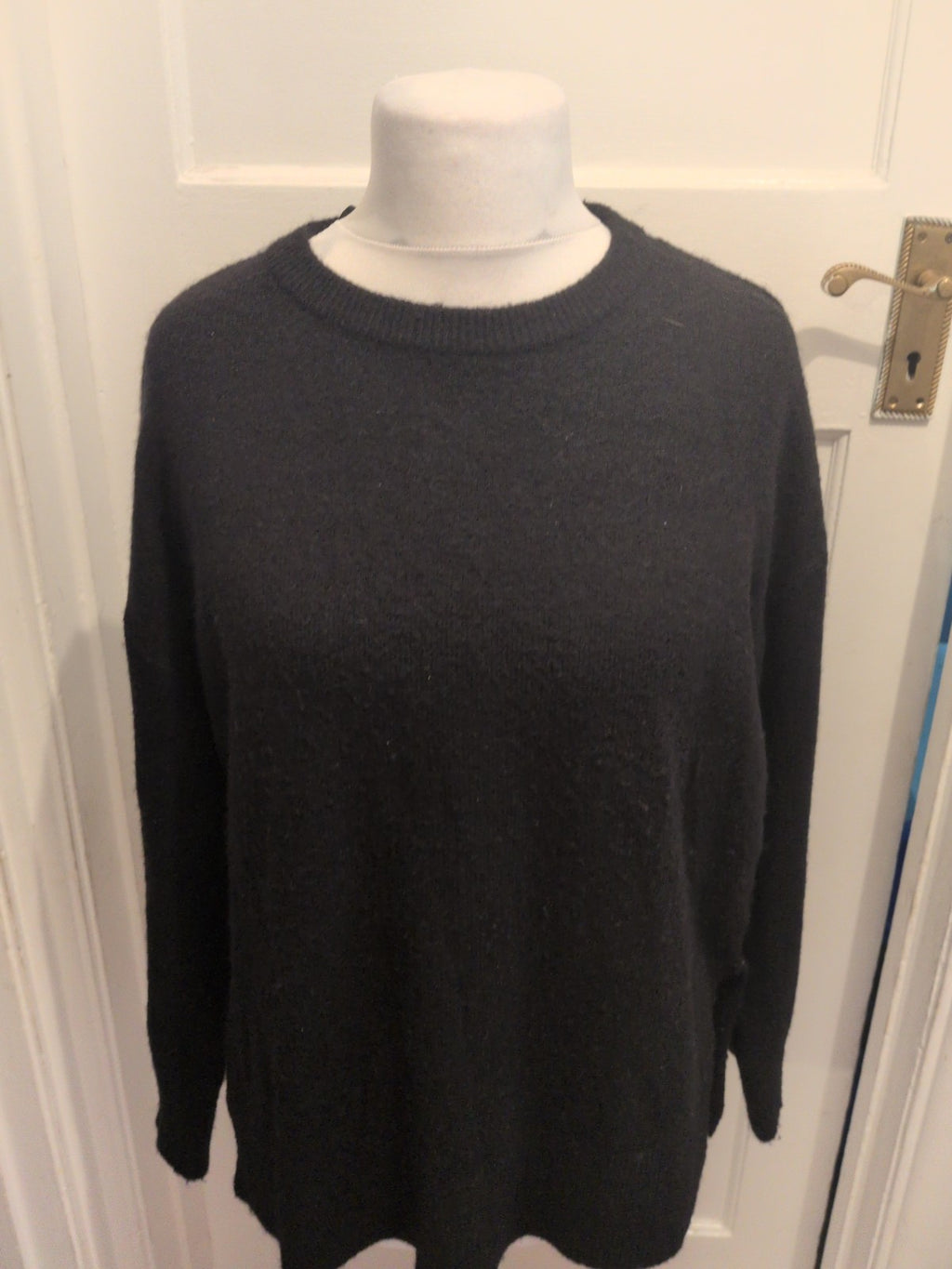 New Look Medium Black Long Sleeve Plain Jumper