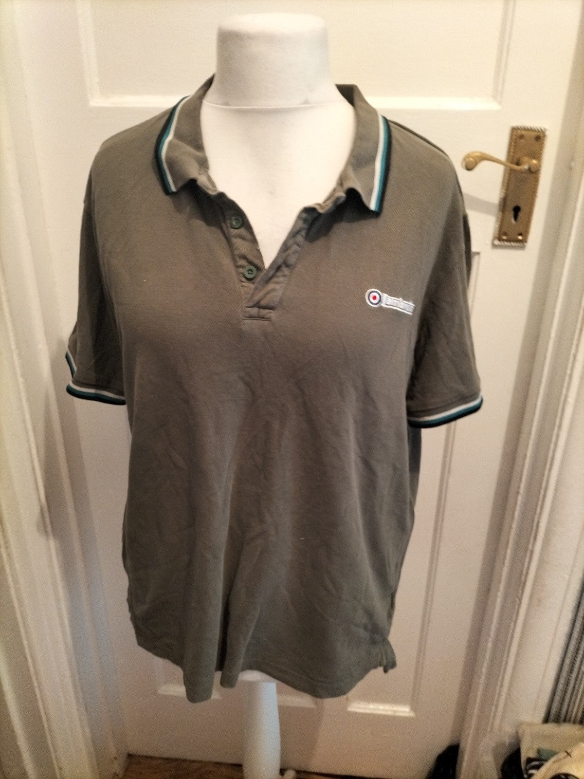 Lambretta 2xl Green Short Sleeve Polo