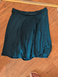 Ladies Bonmarche Size 18 Flare Teal Elasticated Midi Skirt