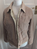 Papaya 16 Beige Lined Faux Fur Jacket