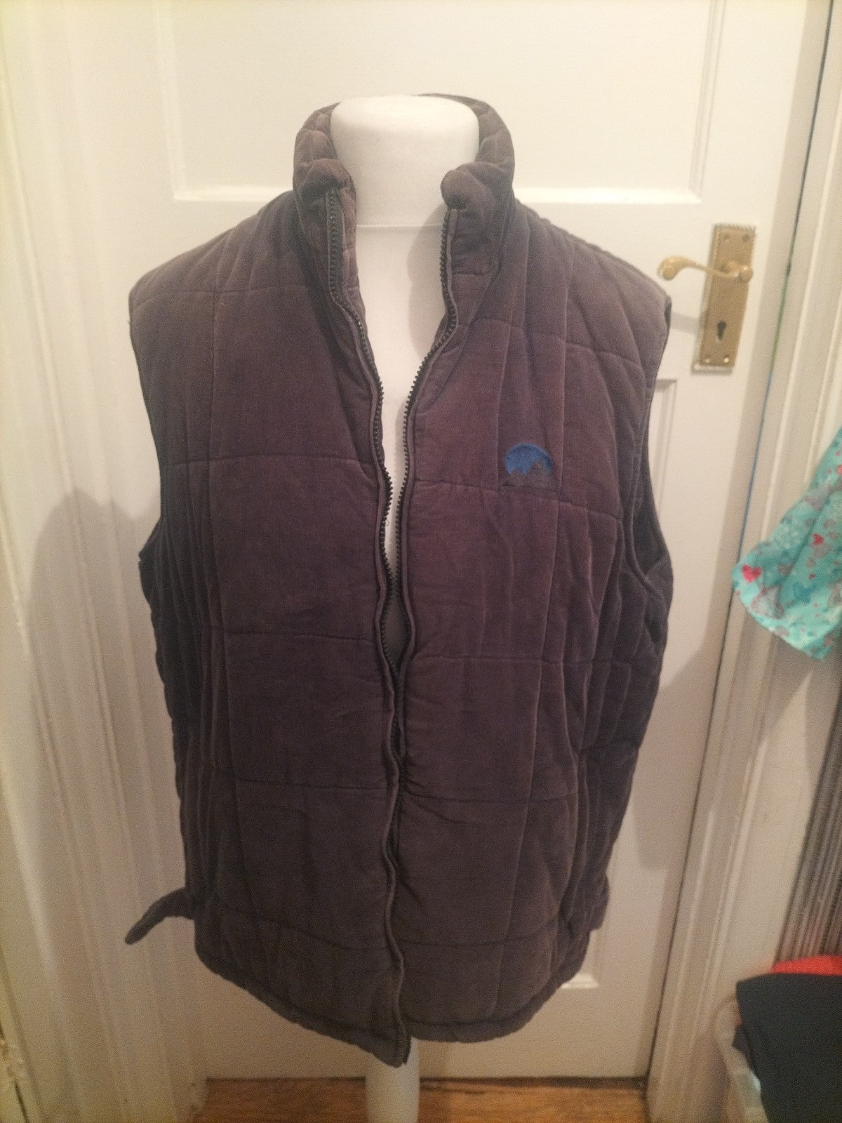 Bonar Large Navy Slight Faded Sleeveless Gilet