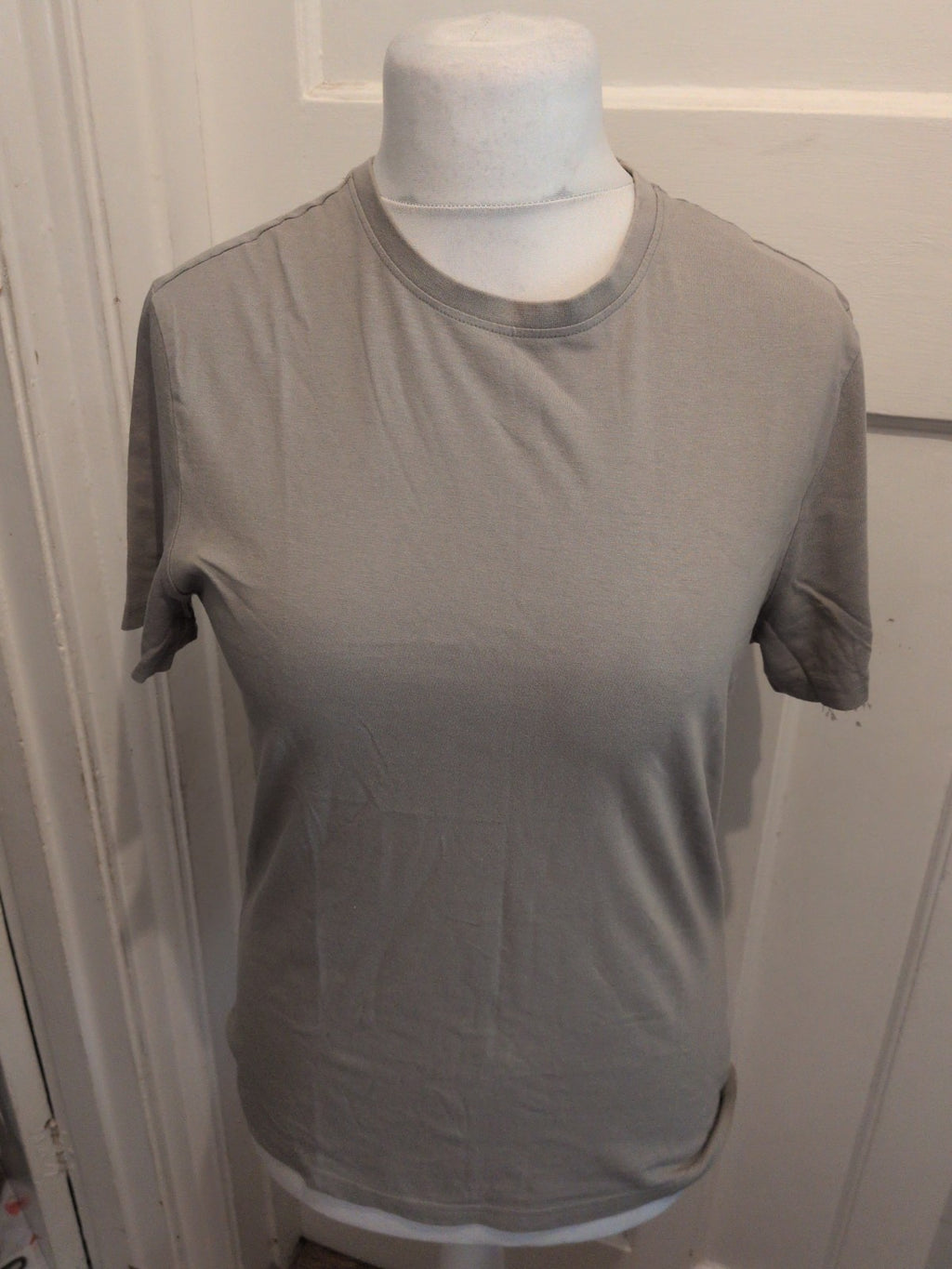 TU Man Small Regular Fit Pale Sage T-shirt Short Sleeve