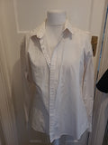 Mens Taylor&Wright Size 18 Slim Fit White Shirt