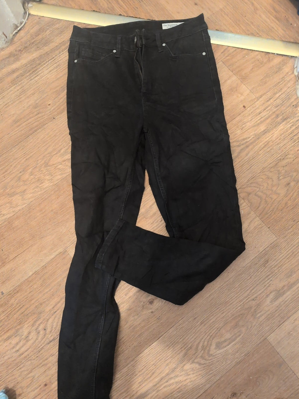 Marks And Spencer 10 Short Black "The Super soft" Ivy Skinny