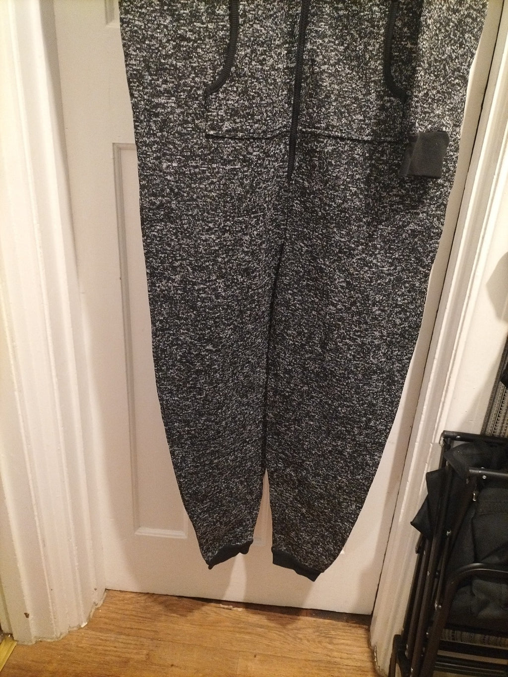 Mens Fluid Size Large All In One Grey Fleck